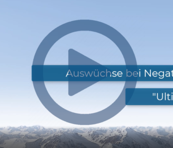 Negativzinsen - was tun